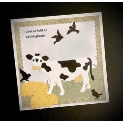 Dies/skre stencils, By Lene's BLD1631, Dansk malkeko