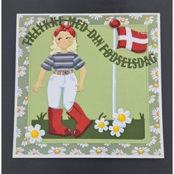 Dies/skre stencils, By Lene's BLD1643, Buede tillykke tekster