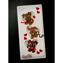 Dies/skre stencils, By Lene's BLD1644, Sknne hunde