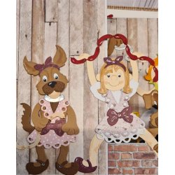 Dies/skre stencils, By Lene's BLD1648, Tilbehr#4 til BLD1644