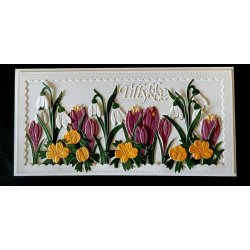 Dies/skre stencils, By Lene's BLD1652, Vintergkker