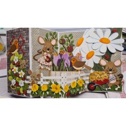 Dies/skre stencils, By Lene's BLD1653, Erantis