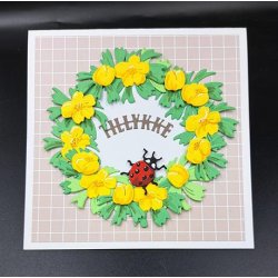 Dies/skre stencils, By Lene's BLD1653, Erantis