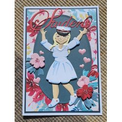 Dies/skre stencils, By Lene's BLD1660, "Student"