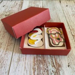 Dies/skre stencils, By Lene's BLD1671, Smrrebrd pakke 2