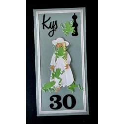 Dies/skre stencils, By Lene's BLD1676, Sm sde frer