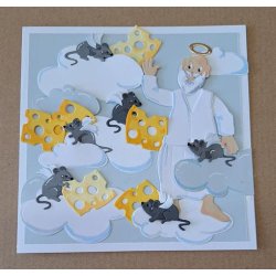 Dies/skre stencils, By Lene's BLD1678, Sm sde mus