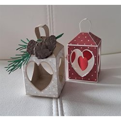 Dies/skre stencils, By Lene's BLD1688 - Lanterne / lygte til LED-fyrfadslys