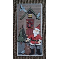 Dies/skre stencils, By Lene's BLD1691 - Nissedr/Juledr