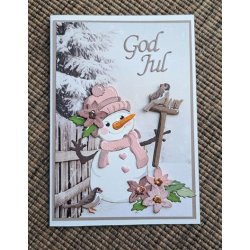 Dies/skre stencils, By Lene's BLD1695 - Snemnd