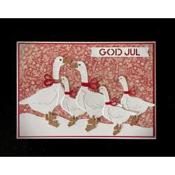 Dies/skre stencils, By Lene's BLD1699 - Juleand &amp; Julegris