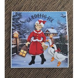 Dies/skre stencils, By Lene's BLD1702 - tilbehr til BLD1635; Tj til nissemor