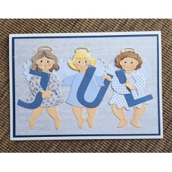 Dies/skre stencils, By Lene's BLD1703 - J U L