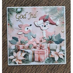 Dies/skre stencils, By Lene's BLD1706 - Sde bambi'er 