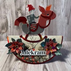 Dies/skre stencils, By Lene's BLD1709 - Gyngehest &amp; Kphest