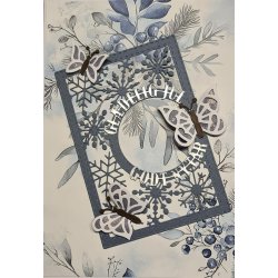 Dies/skre stencils, By Lene's BLD1719, Sommerfugle