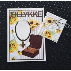 Dies/skre stencils, By Lene's BLD1738, Smykkeske m/smuk ring