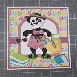 Dies/skre stencils, By Lene's BLD1745, Tilbehr til Panda BLD1727, Sommer- og badetj