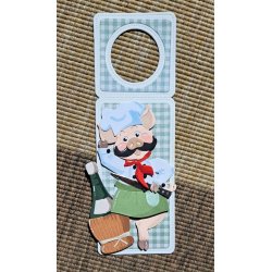 Dies/skre stencils, By Lene's BLD1756, Tilbehr til Glade Grise BLD1750, Kokketj &amp; kkkengrej