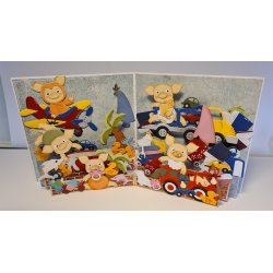 Dies/skre stencils, By Lene's BLD1765, Tilbehr til Babygrise BLD1764