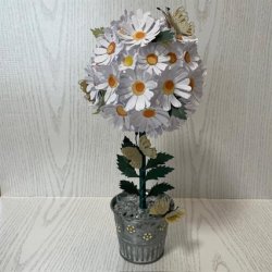 Dies/skre stencils, By Lene's BLD1772, Margueritter