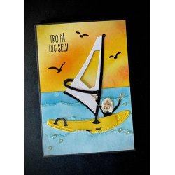 Dies/skre stencils, By Lene's BLD1777, Surfer