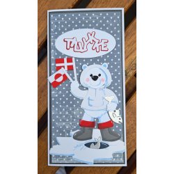 Dies/skre stencils, By Lene's BLD179, Tilbehr til Isbjrnen (BLD1778)