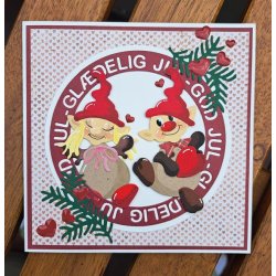 Dies/skre stencils, By Lene's BLD1786, XL-nisse (strre model af BLD1001)
