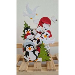 Dies/skre stencils, By Lene's BLD1801, Brevduer