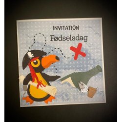 Dies/skre stencils, By Lene's BLD1805, Stor Tukan