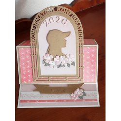 Dies/skre stencils, By Lene's BLD1808, Tekst-rammer