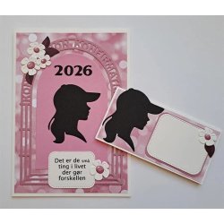 Akrylstempel/Clearstamp fra By Lene, BLS1264, Sde tekster/citater