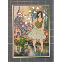 Dies/sk�re stencils, By Lene's BLD1813, pige silhuet, kjole, bukser, nederdel, top &amp; bluse