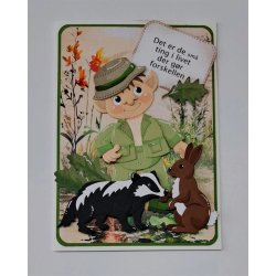 Dies/sk�re stencils, By Lene's BLD1825, Tilbeh�r til troldene (BLD1816) - st�vler, bukser, sweater, jakke, hat