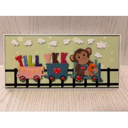 Dies/sk�re stencils, By Lene's BLD1828, Alfabet m/skygge