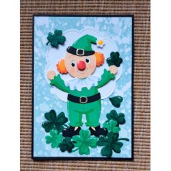 Dies/sk�re stencils, By Lene's BLD1838, Firkl�ver &amp; Trekl�ver