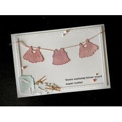 Dies/sk�re stencils, By Lene's BLD1841, Tilbeh�r til Troldeunger/Babytrolde (BLD1839), Sm�kbukser, tr�je, kjole &amp; st�vler