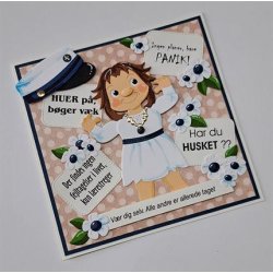 Dies/sk�re stencils, By Lene's BLD1845, Tilbeh�r til Vikinger (BLD1844), Piget�j &amp; fletninger