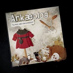 Dies/sk�re stencils, By Lene's BLD1846, Tilbeh�r til Vikinger (BLD1844), Mandet�j &amp; sk�g