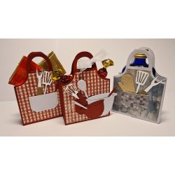 Dies/sk�re stencils, By Lene's BLD1849, Forkl�de, grill tilbeh�r &amp; lille �ske