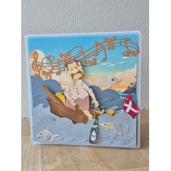 Dies/sk�re stencils, By Lene's BLD1856, Senior-serien; En �ldre herre