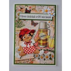 Dies/sk�re stencils, By Lene's BLD1864, Tilbeh�r til Troldeunger/Babytrolde (BLD1839), Sommert�j