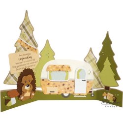 Dies/skre stencils, Campingvogn fra Marianne Design, COL1531