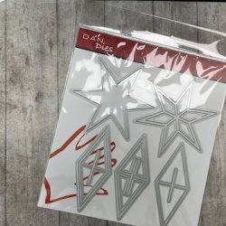 Die/skre stencil, Dan dies 7918, Stor 3D stjerne