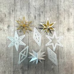 Die/skre stencil, Dan dies 7919, Lille 3D stjerne