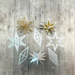 Die/sk�re stencil, Dan dies 7919, Lille 3D stjerne