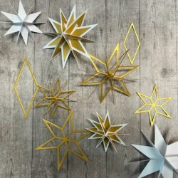 Die/skre stencil, Dan dies 7919, Lille 3D stjerne