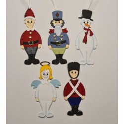 Dies/skre stencils, By Lene's julefigurer, BLD1484