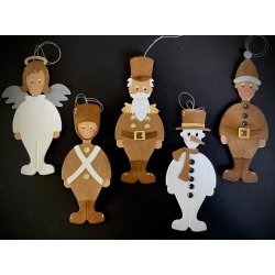 Dies/skre stencils, By Lene's julefigurer, BLD1484