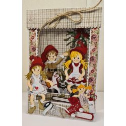 Dies/skre stencils, By Lene's juletj til slaskedukker, BLD1492